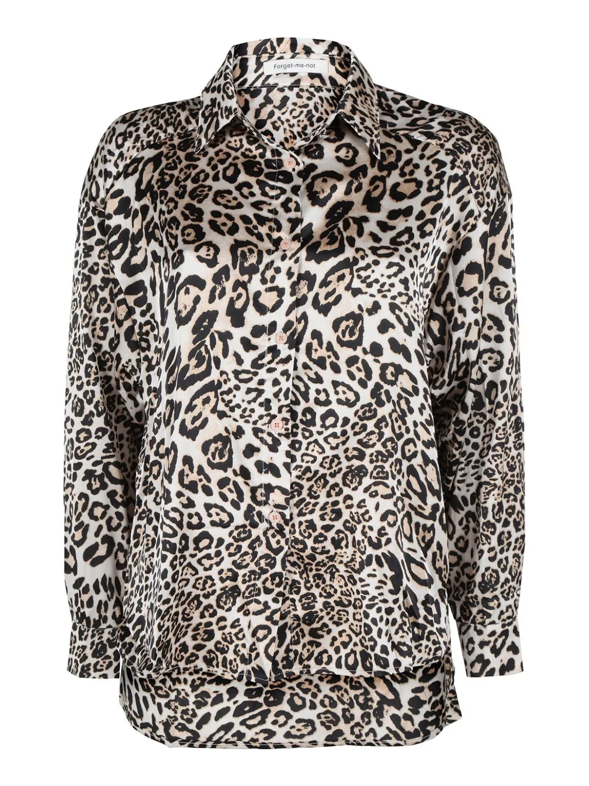 Forget Me Not Camicia donna animalier a maniche lunghe