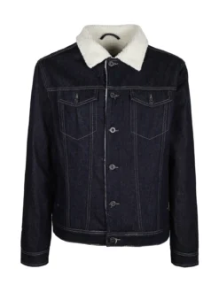 Frankie Malone Giacca di jeans da uomo imbottita