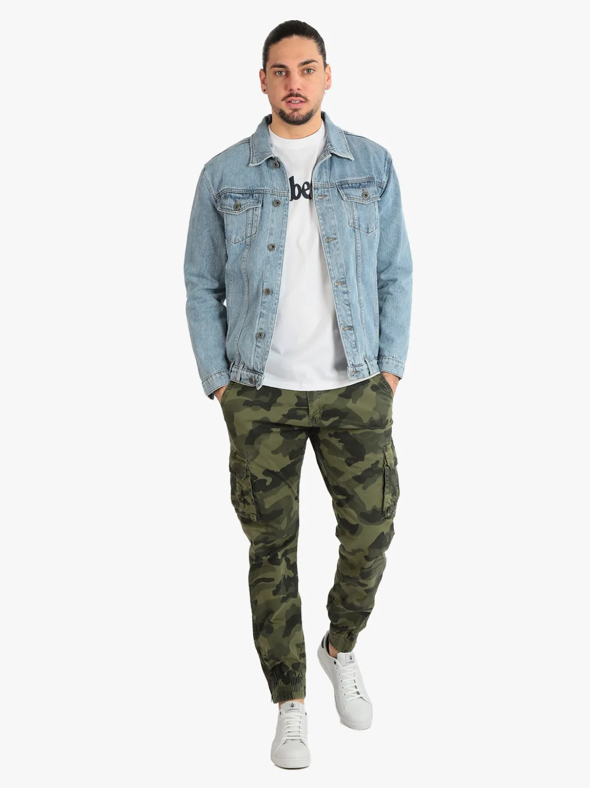 Frankie Malone Giacca in jeans da uomo