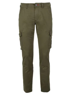 Frankie Malone Pantaloni cargo da uomo in cotone