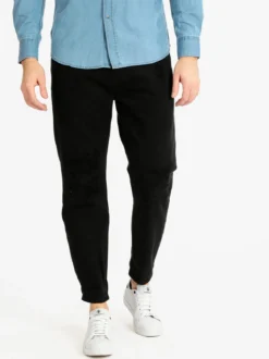 Frankie Malone Pantaloni cropped uomo con strappi