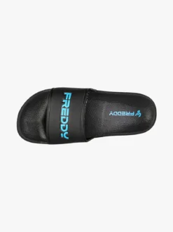 Freddy Ciabatte donna in gomma con fascia larga - nero