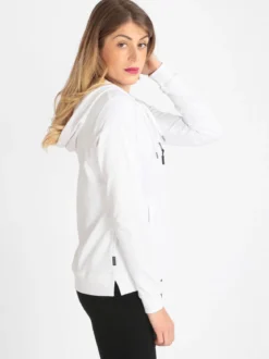 Freddy Felpa donna con cappuccio e zip in cotone