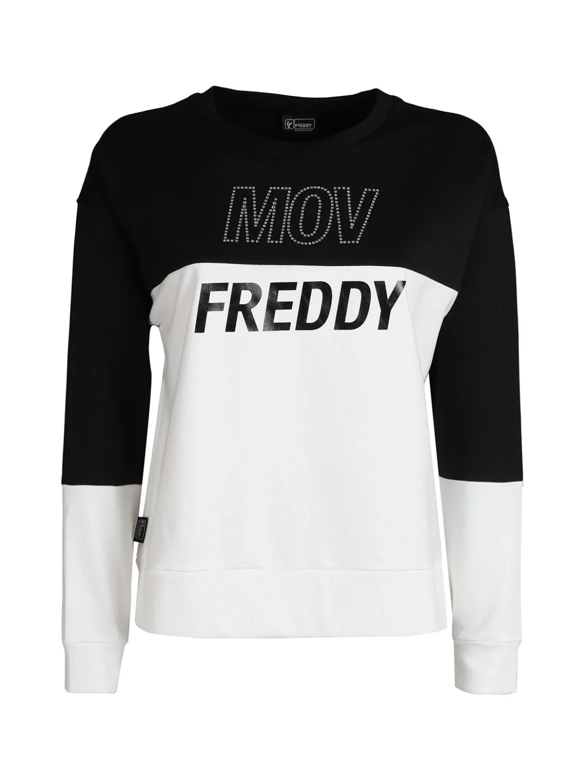 Freddy F2WMVS1 Felpa donna girocollo