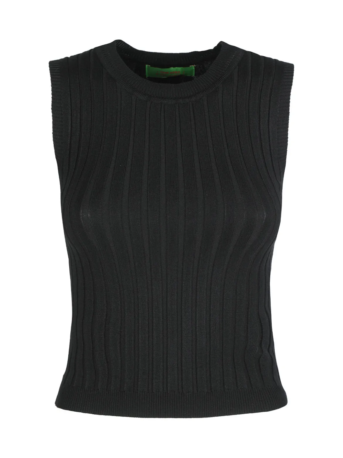 Free Style Top donna elasticizzato a coste