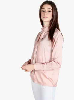 Frenetika Camicia donna effetto raso con cravattino