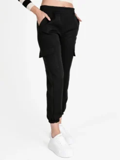 Frenetika Pantaloni cargo da donna con polsini