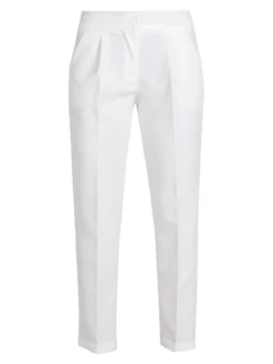 Frenetika Pantaloni classici da donna con risvolto