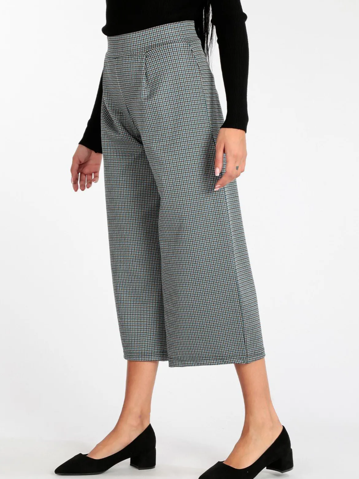 Frenetika Pantaloni culotte donna vita alta