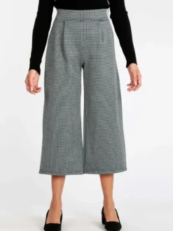 Frenetika Pantaloni culotte donna vita alta
