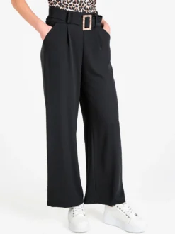 Frenetika Pantaloni donna a palazzo con cintura