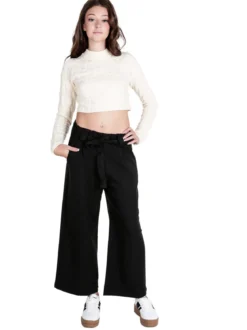 Frenetika Pantaloni donna a palazzo tinta unita
