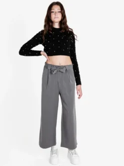 Frenetika Pantaloni donna a palazzo tinta unita