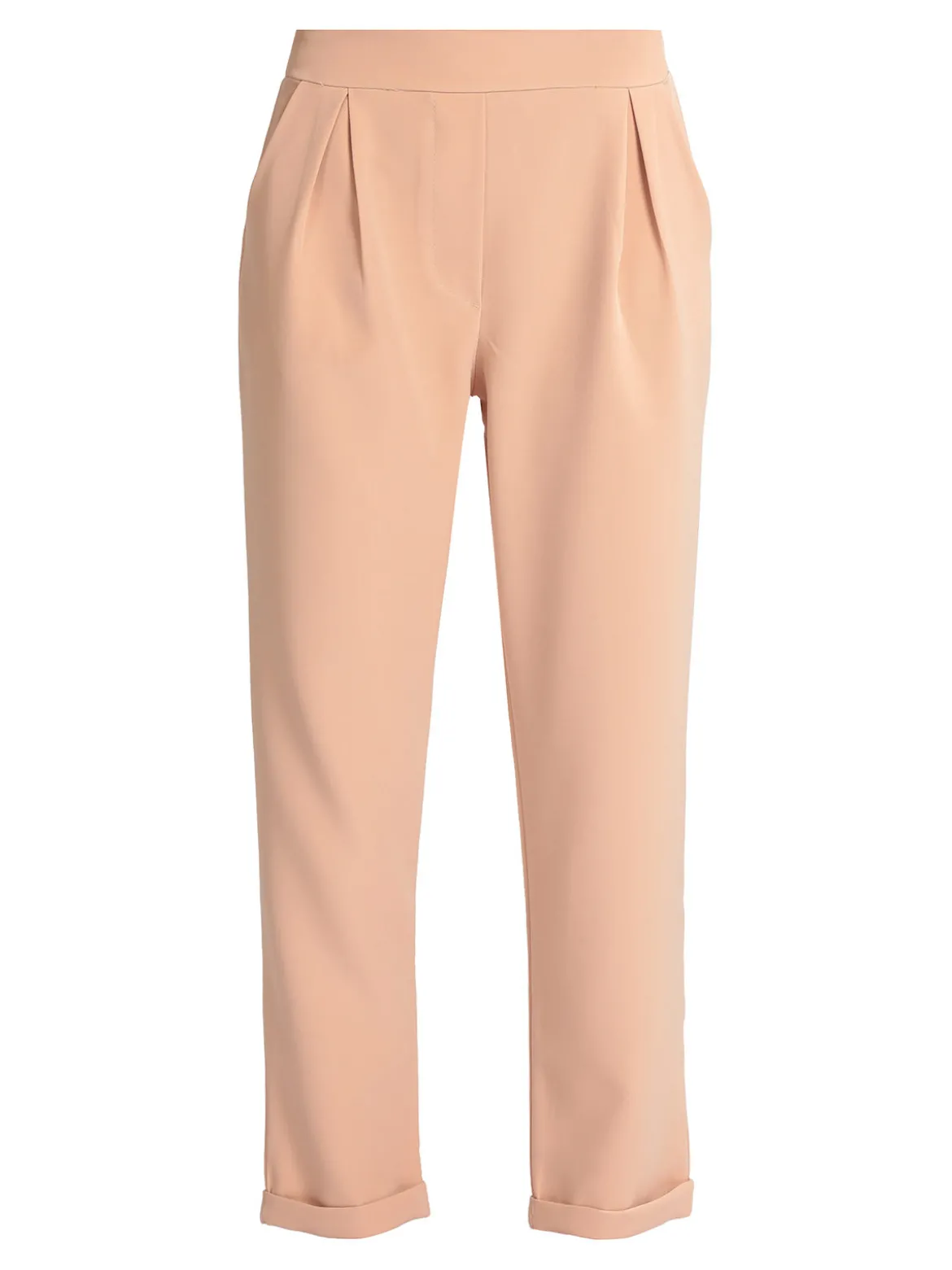 Frenetika Pantaloni donna con risvolto