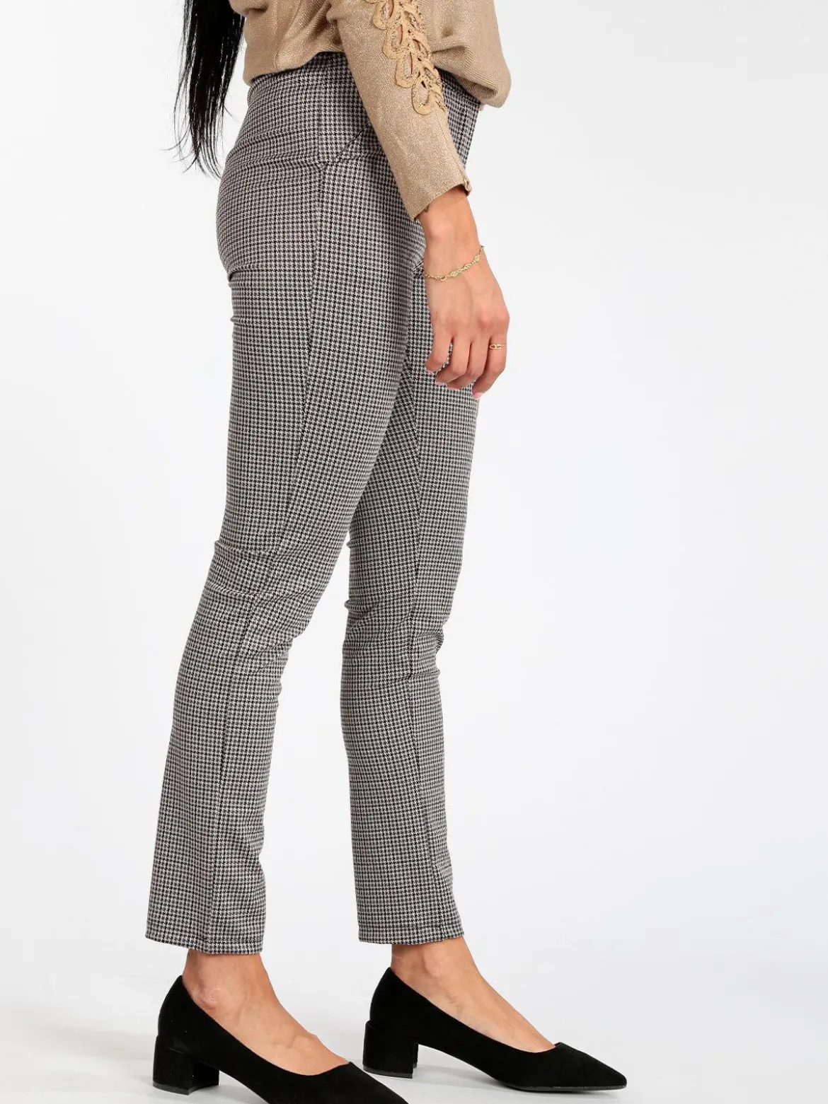 Frenetika Pantaloni donna eleganti gamba dritta