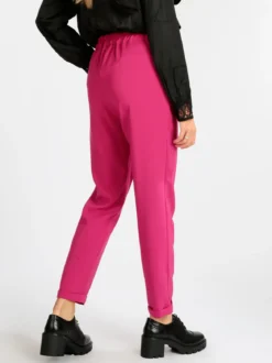 Frenetika Pantaloni eleganti donna con risvolto
