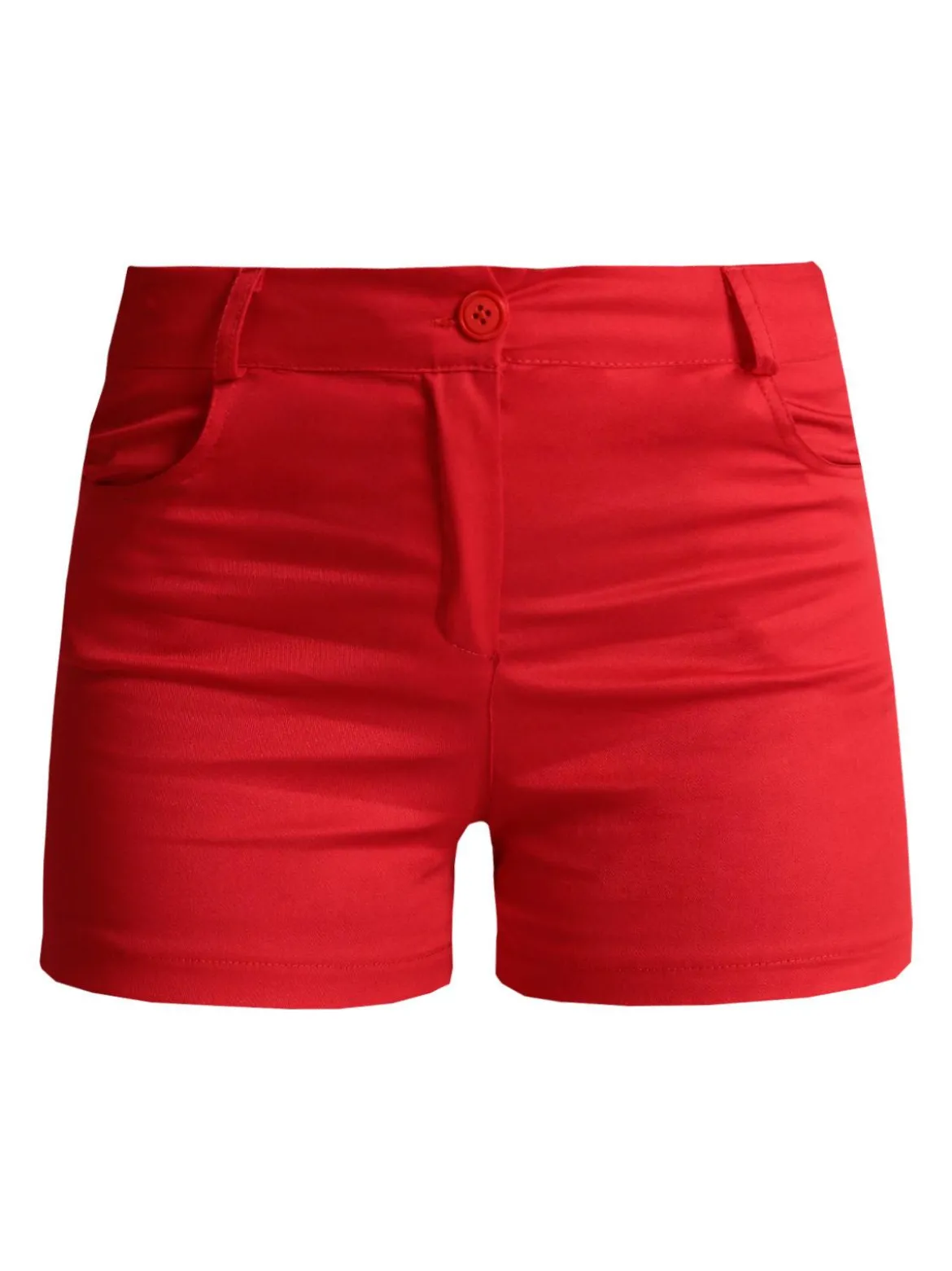 Frenetika Shorts di cotone a vita alta
