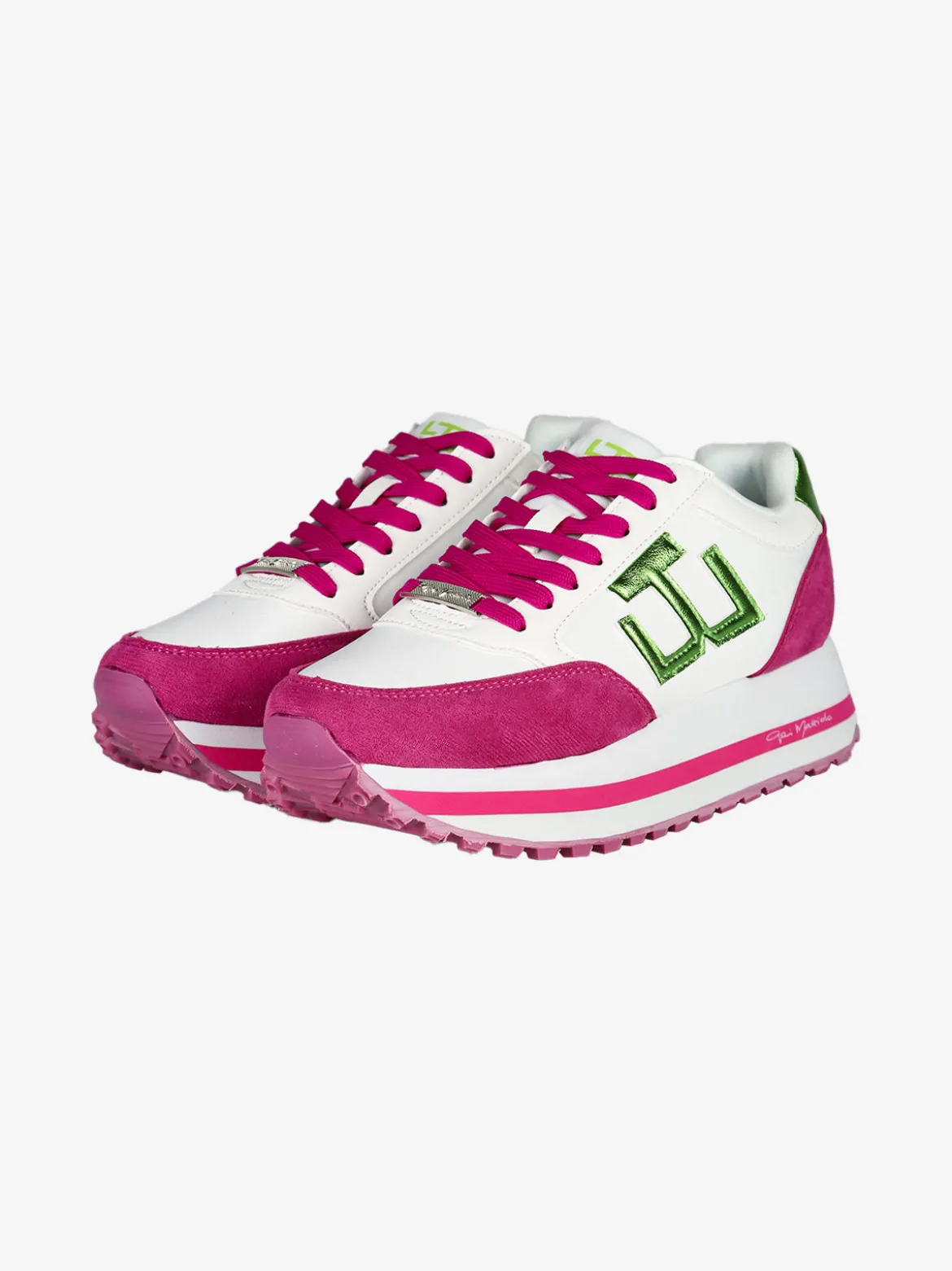 Gai Mattiolo Sneakers donna stringate con platform