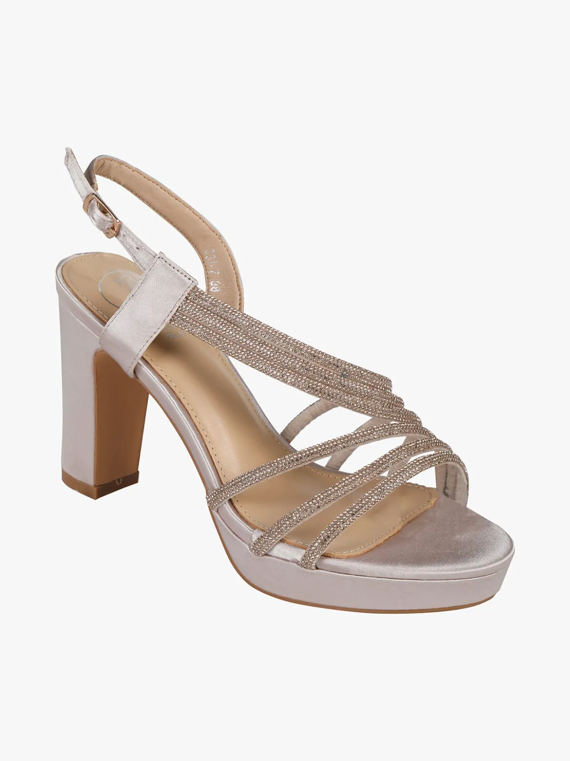 Galia Sandali donna con tacco e plateau