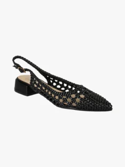 Galia Slingback donna a punta effetto corda