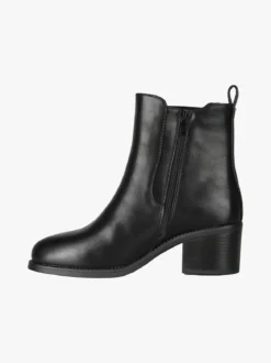 Galia Stivaletti donna chelsea con tacco - nero