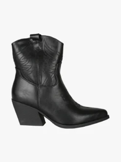 Galia Stivaletti donna texani con ricami - nero