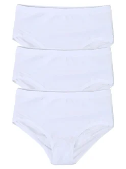 Garda Confezione da 3 maxi slip in cotone bielastico - bianco