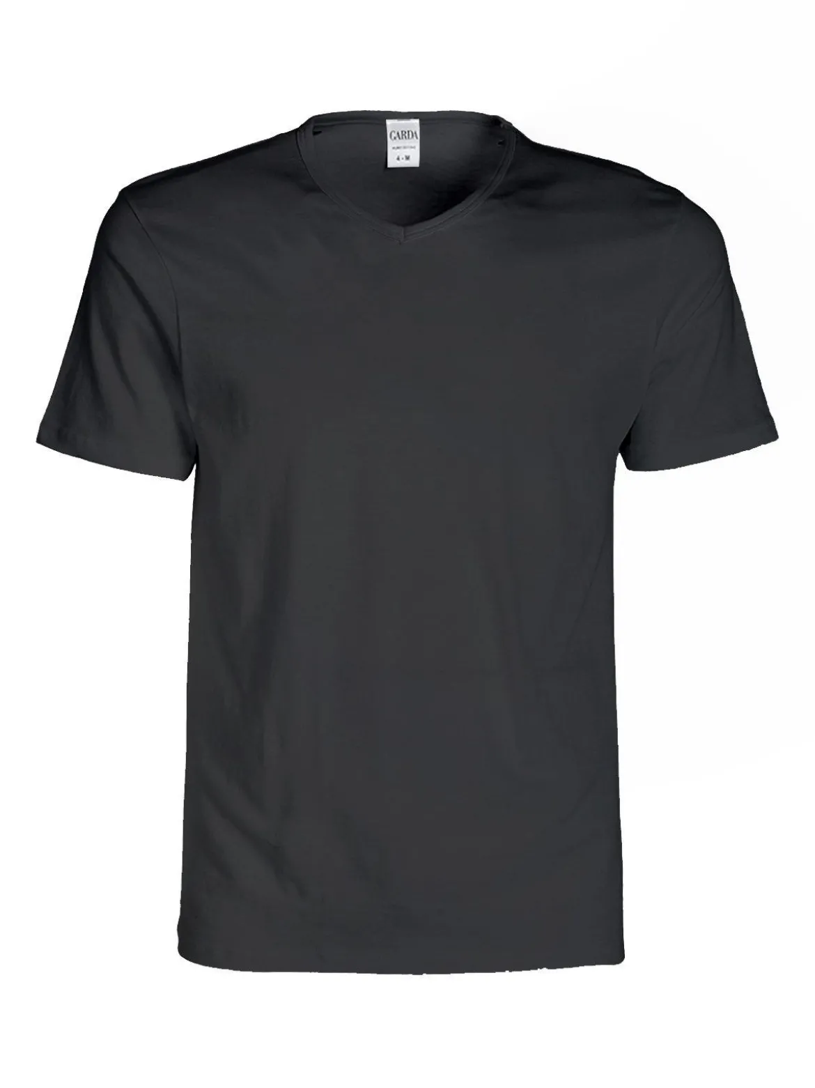 Garda T-shirt intima uomo scollo V in cotone bielastico