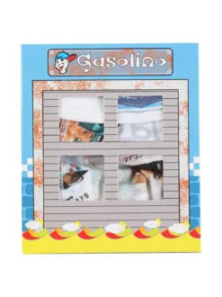 Gasolino Boxer da bambino con stampe