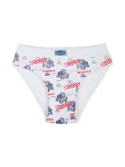 Gasolino Slip bimbo in cotone con stampe