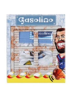 Gasolino Slip da bambino in cotone - blu