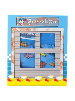 Gasolino Slip in cotone da bambino con stampe