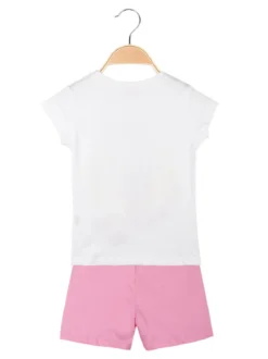 44 Gatti Completo corto bambina con stampa