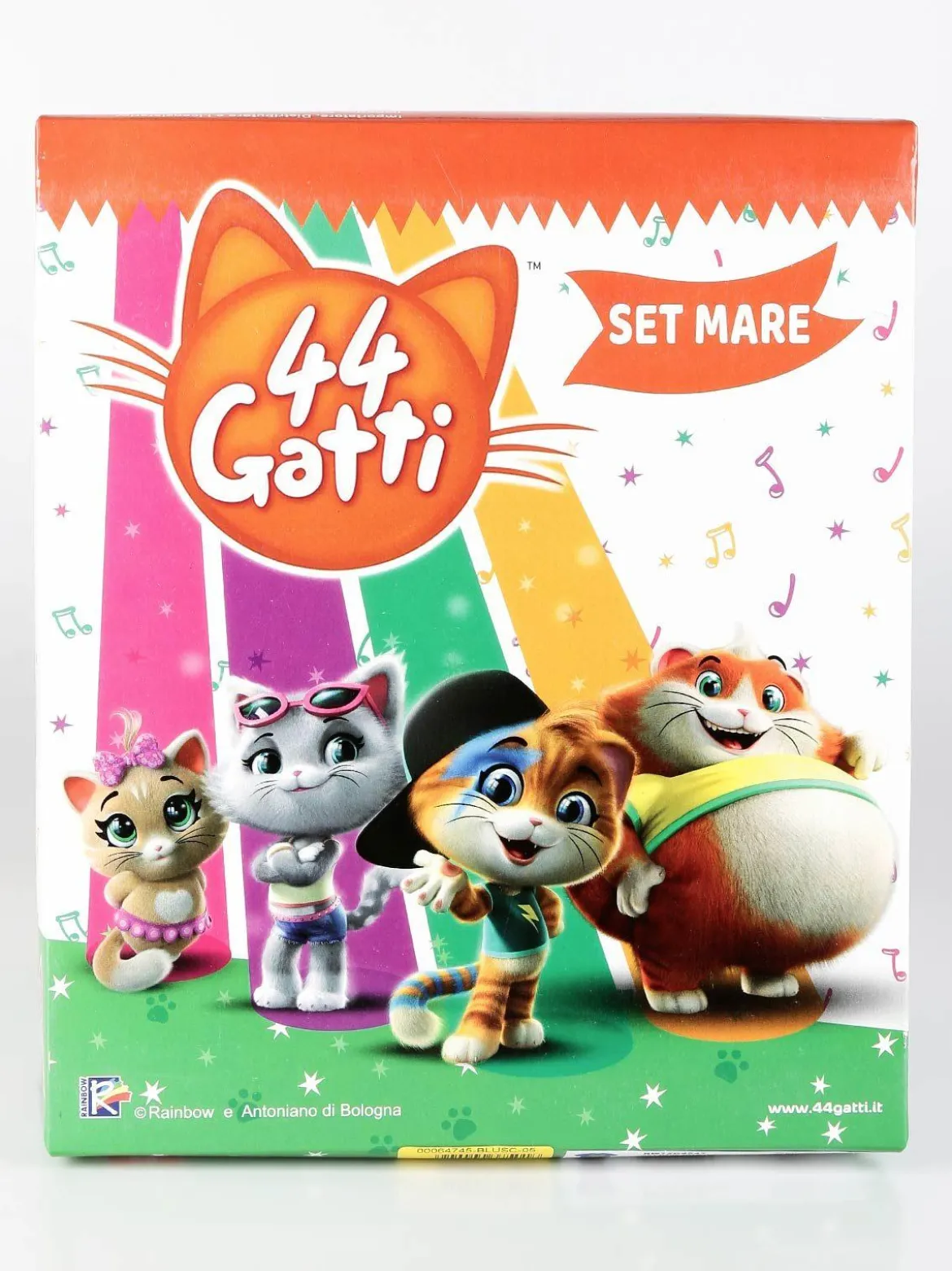 44 Gatti Completo corto bambina con stampa
