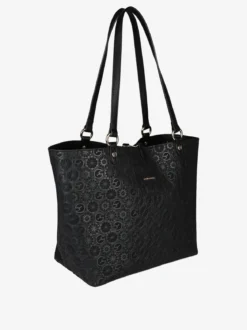 Gattinoni Borsa tote donna reversibile con pochette - nero