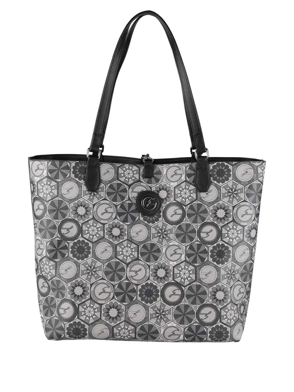 Gattinoni Borsa tote reversibile con pochette