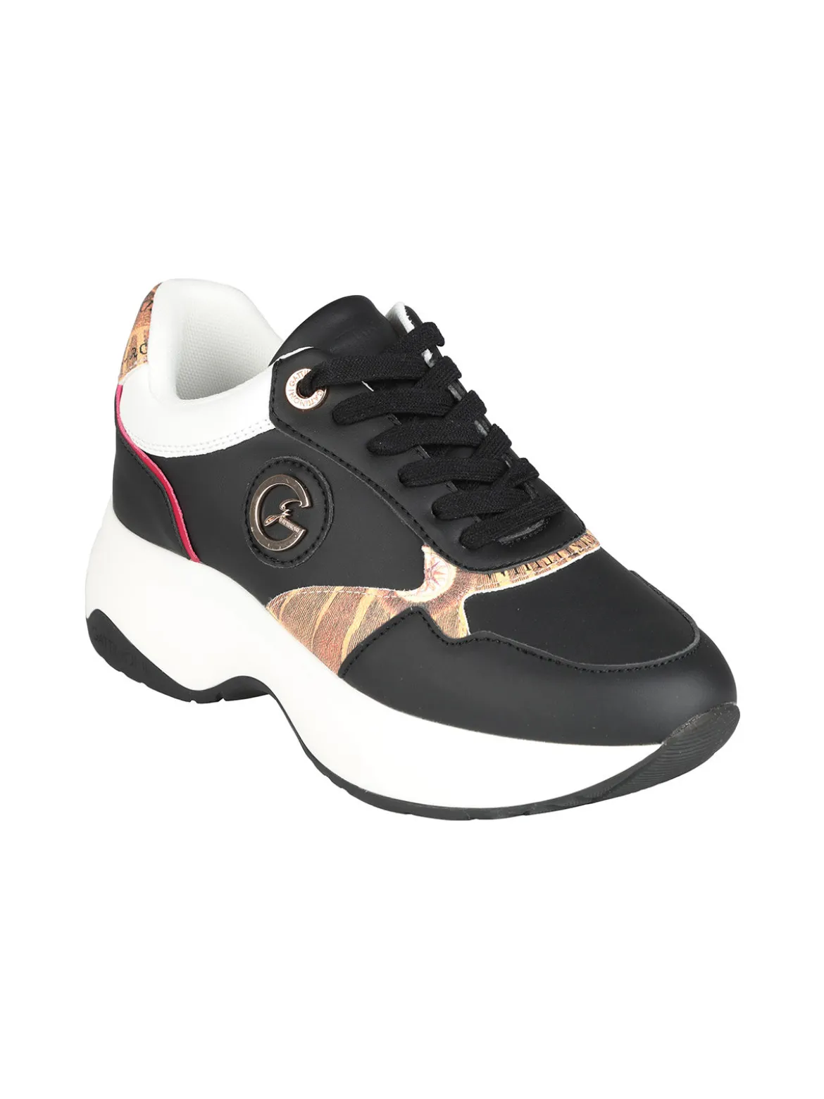 Gattinoni Sneakers donna stringate con platform