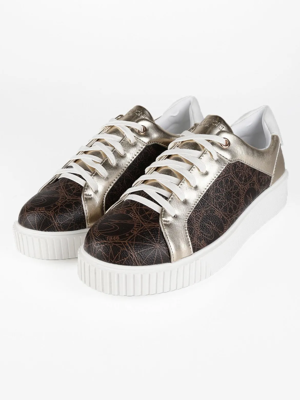 Gattinoni Sneakers stringate stampate
