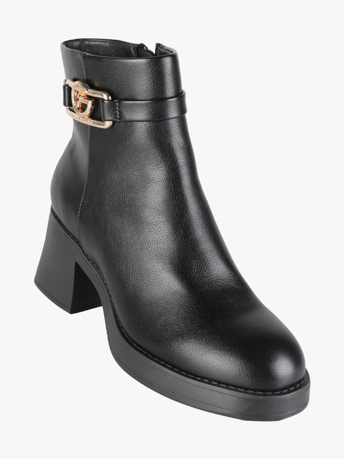 Gattinoni Stivaletti donna con tacco largo e zip