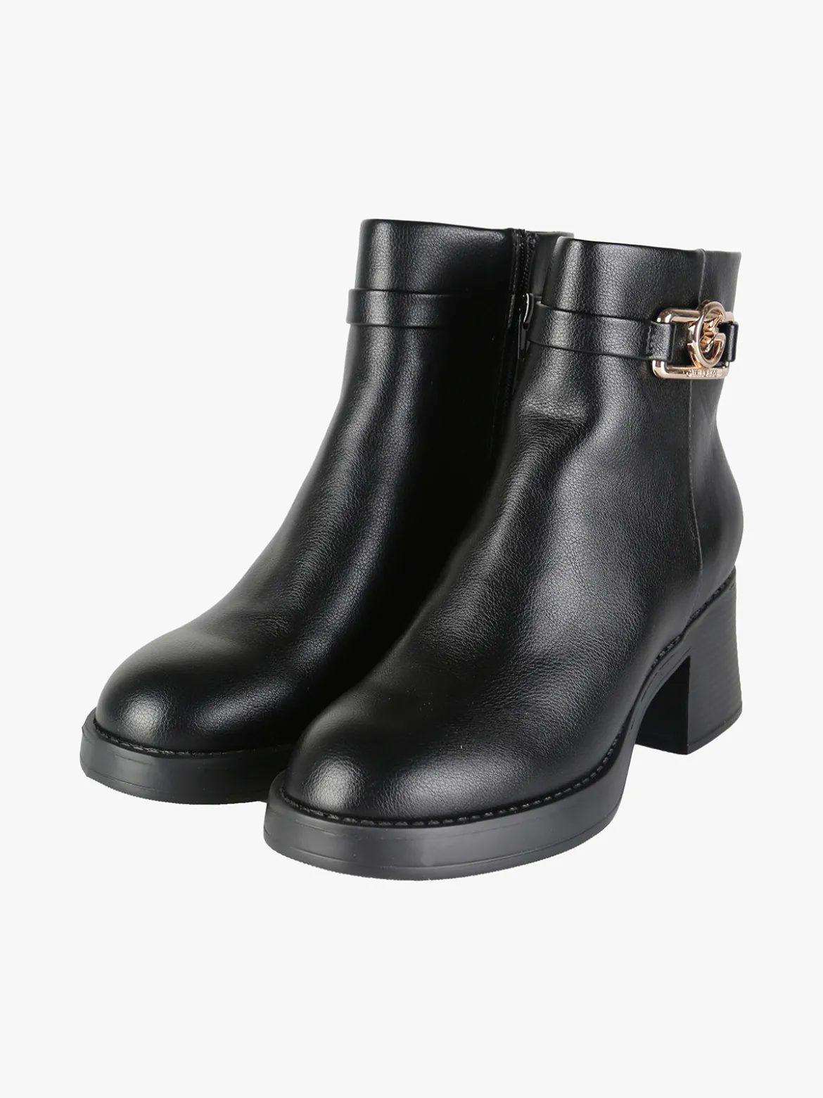 Gattinoni Stivaletti donna con tacco largo e zip