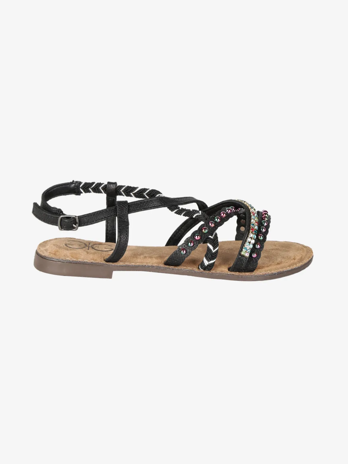 Gavi Sandali donna con fasce incrociate decorate