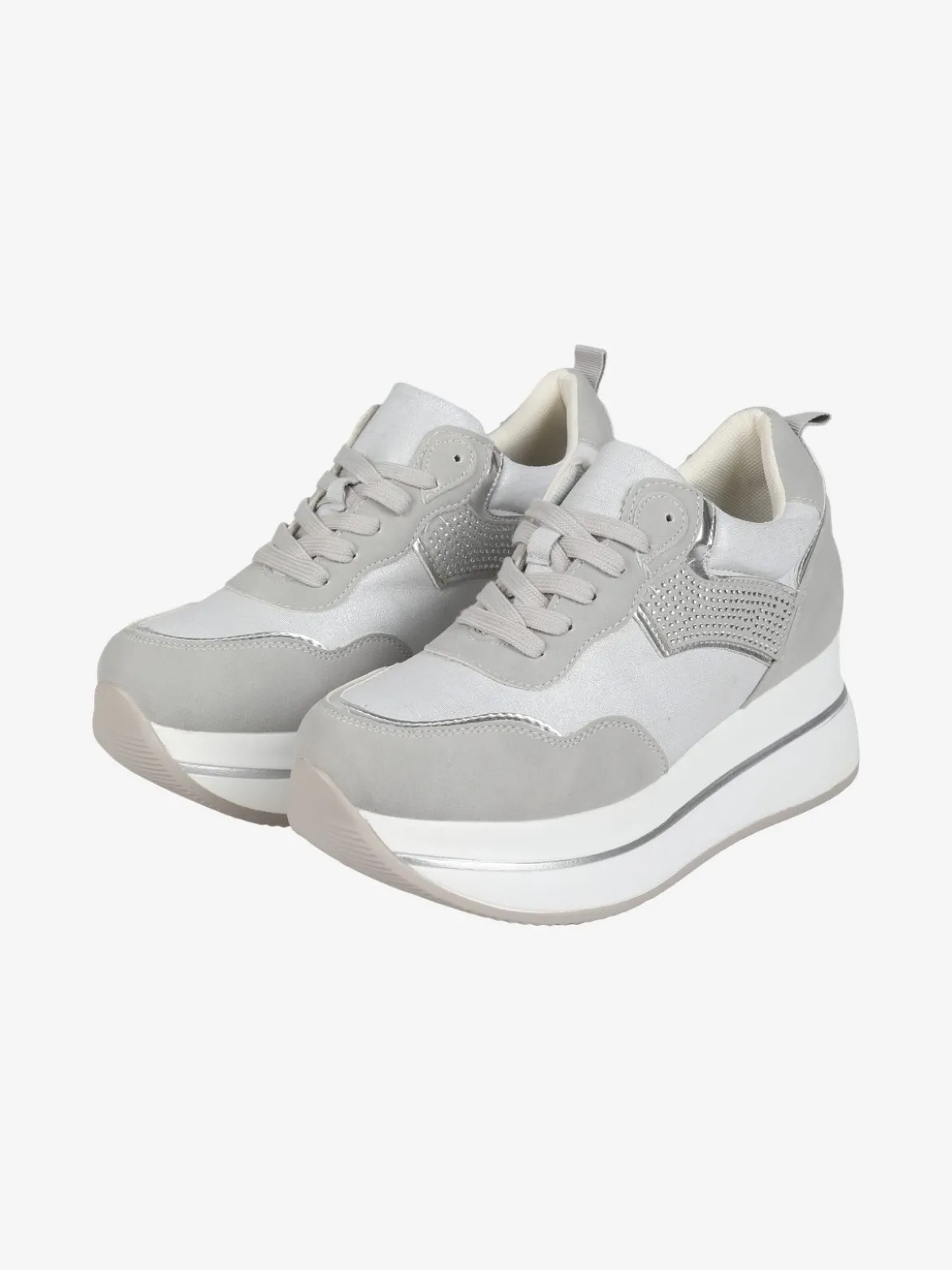 Gavi Sneakers donna stringate con platform