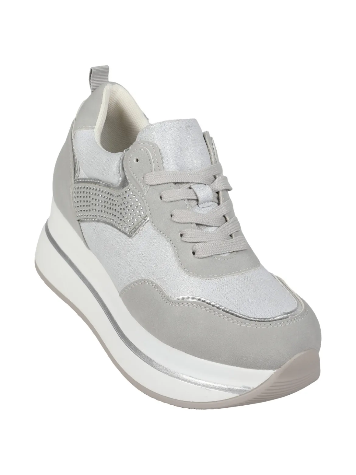 Gavi Sneakers donna stringate con platform