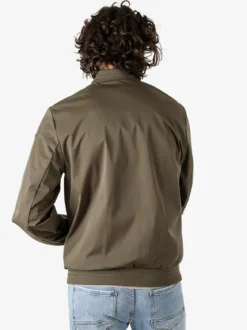 Geox AVOLA giacca bomber da uomo con zip - militare