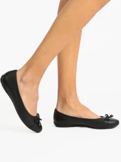 Geox D CHARLENE Ballerine in pelle con fiocco