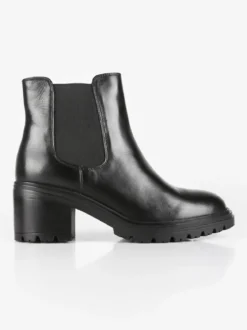 Geox D DAMIANA E Stivaletti chelsea in pelle con tacco