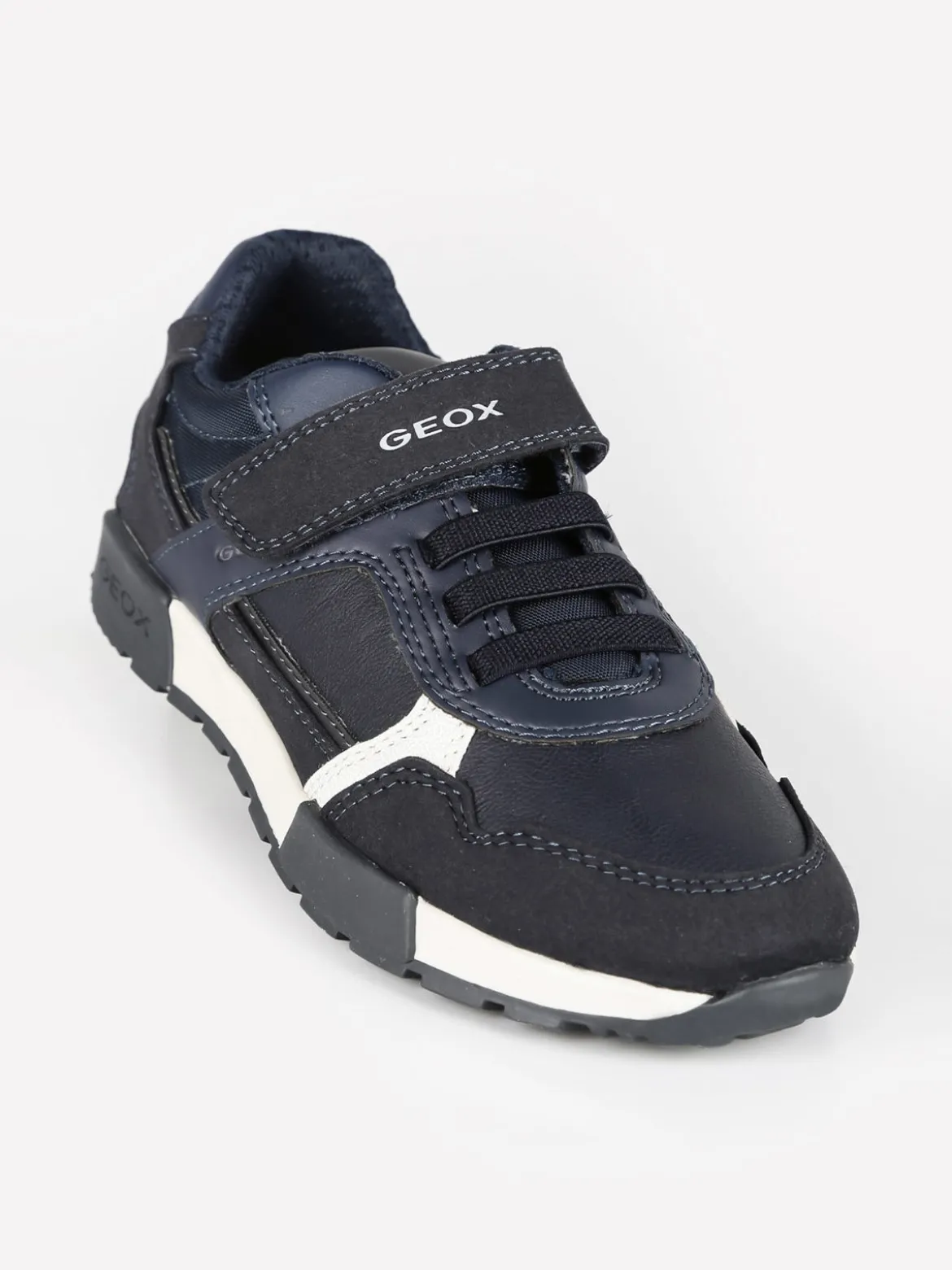 Geox J ALFIER B.A Sneakers da bambino con strappo