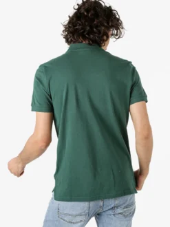 Geox Polo da uomo in cotone a maniche corte - verde