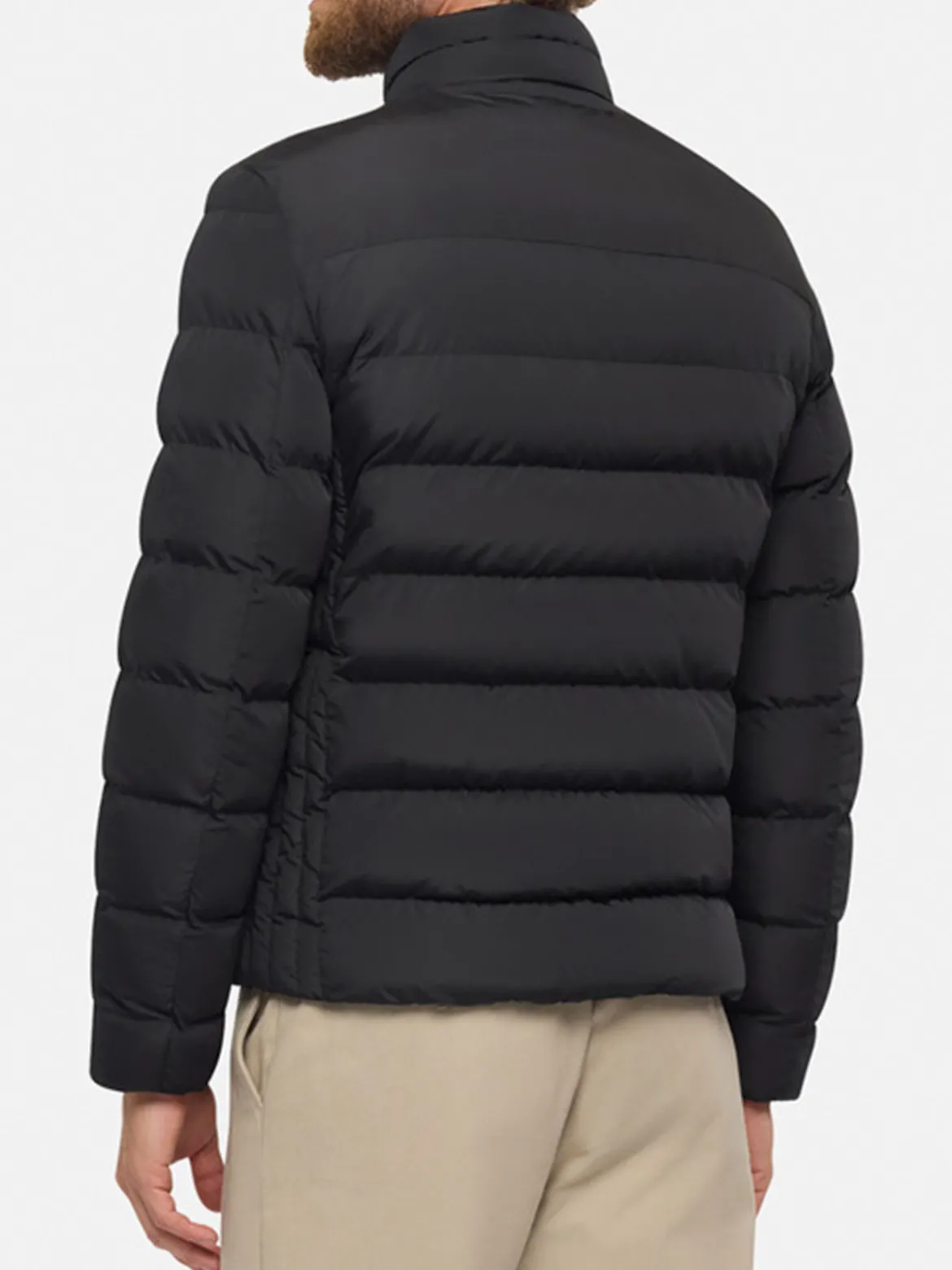 Geox SNAKE Giubbotto imbottito da uomo con zip - nero