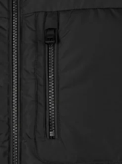 Geox SNAKE Giubbotto imbottito da uomo con zip - nero